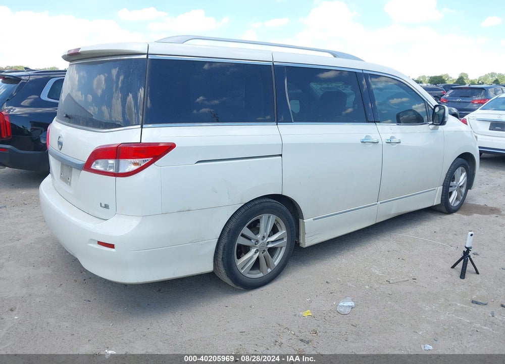 2012 NISSAN QUEST LE VIN: JN8AE2KP5C9045029