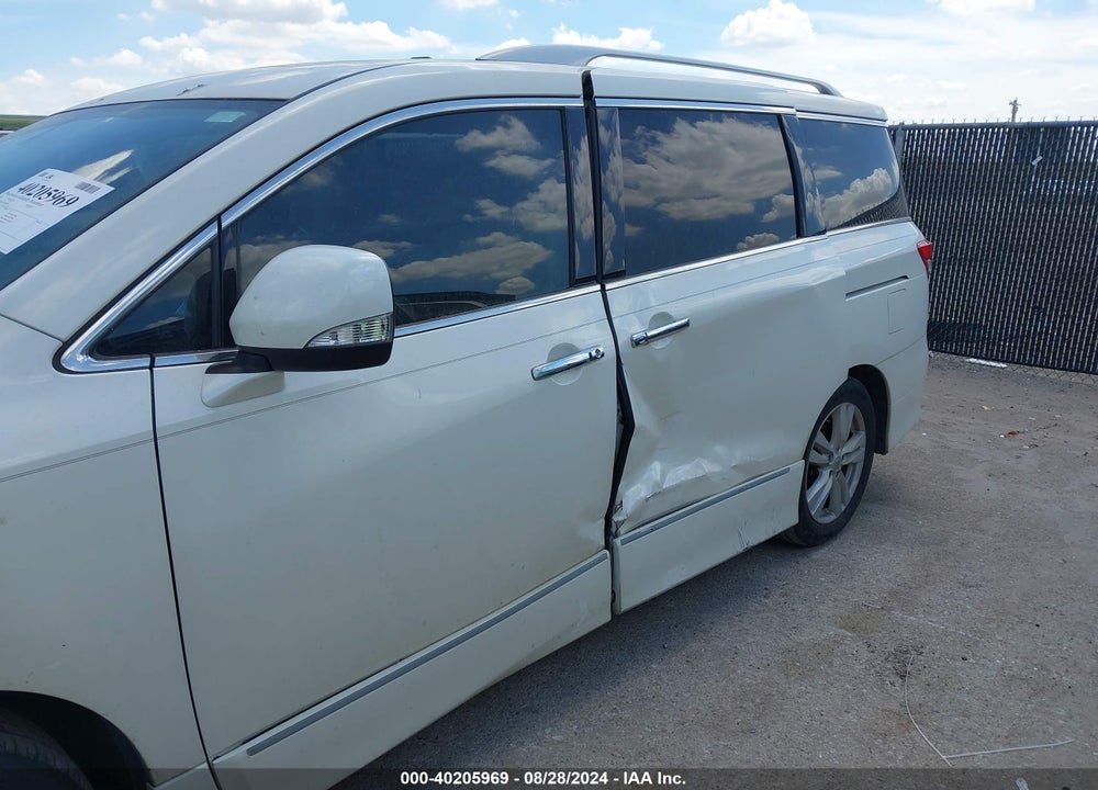 2012 NISSAN QUEST LE VIN: JN8AE2KP5C9045029
