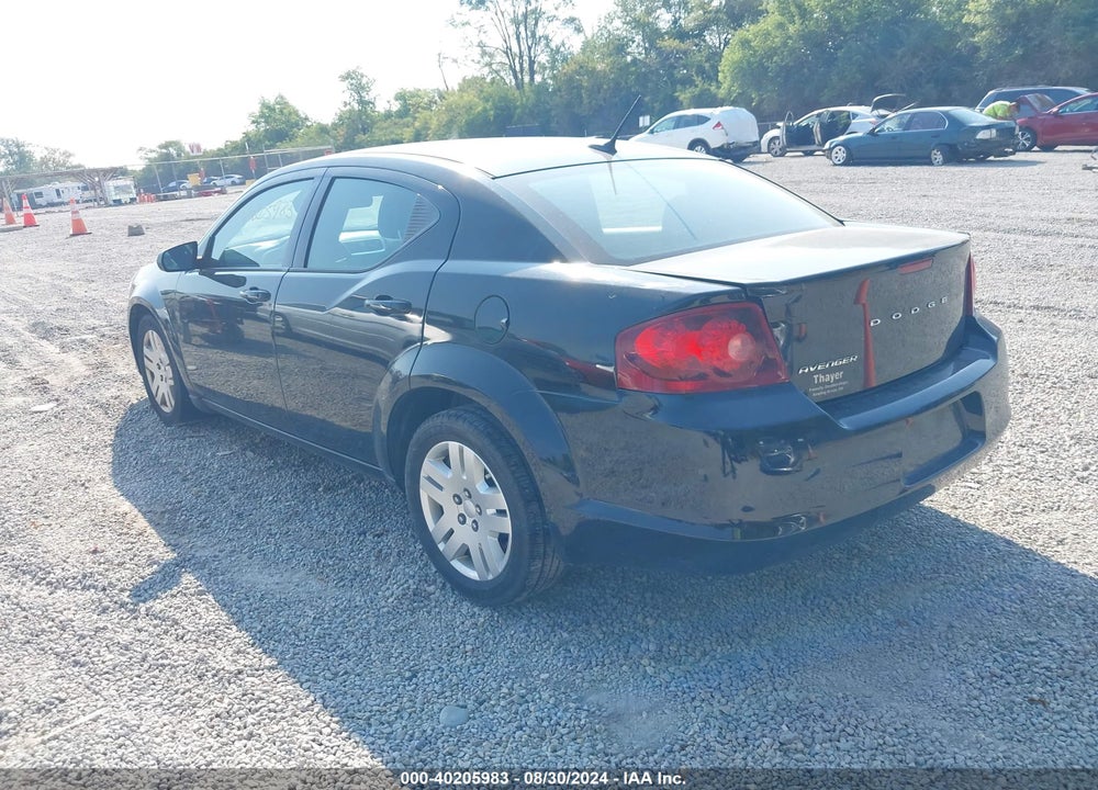 2014 DODGE AVENGER SE VIN: 1C3CDZAB1EN196566