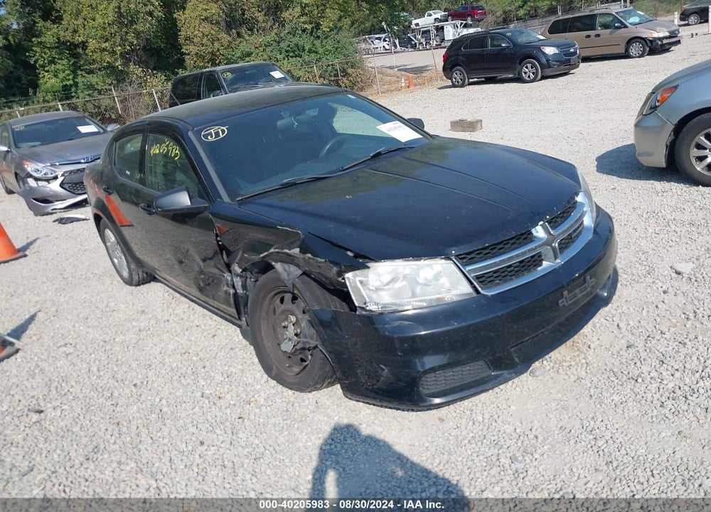 2014 DODGE AVENGER SE VIN: 1C3CDZAB1EN196566