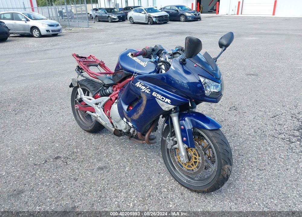 2006 KAWASAKI EX650 A6F VIN: JKAEXEA136A009035