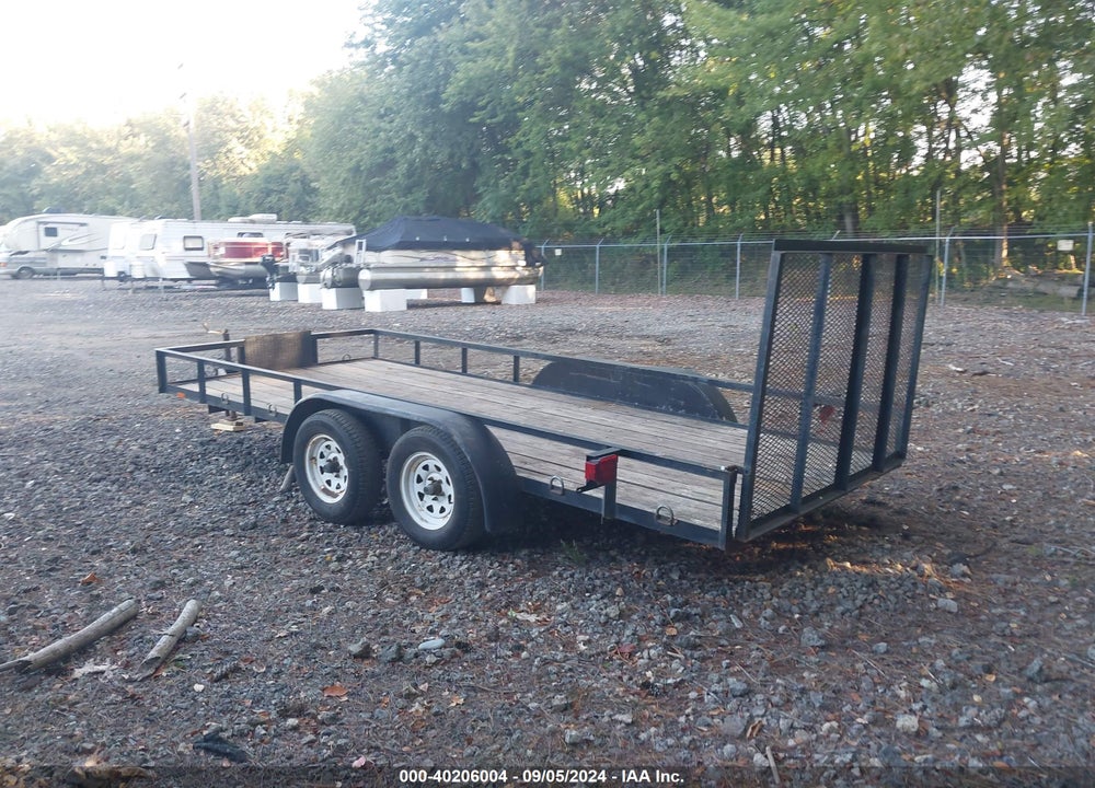 2010 AMERICAN 16' UTILITY TRAILER VIN: 1A9UT1624A1668441