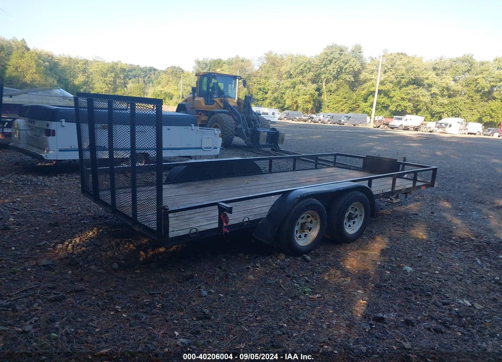2010 AMERICAN 16' UTILITY TRAILER VIN: 1A9UT1624A1668441