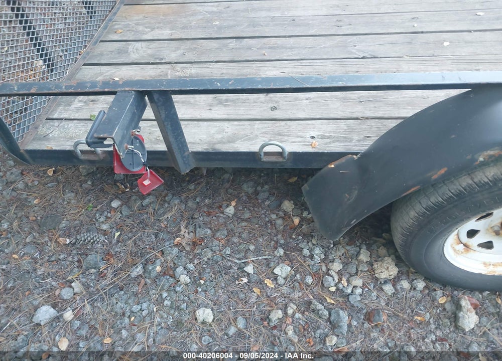 2010 AMERICAN 16' UTILITY TRAILER VIN: 1A9UT1624A1668441