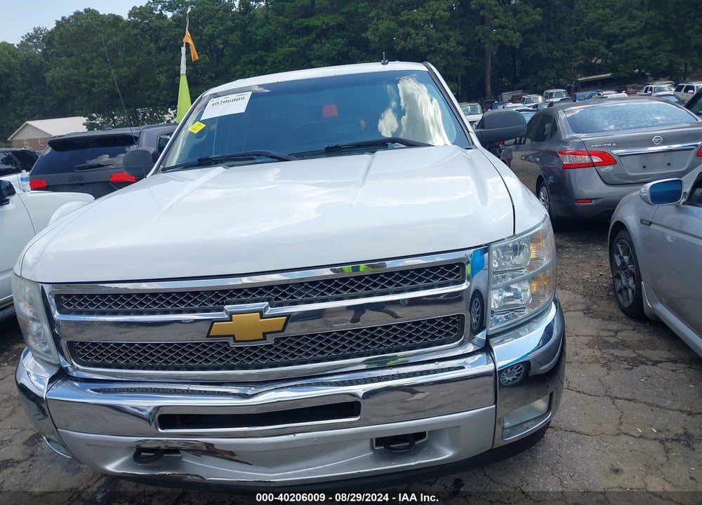 2012 CHEVROLET SILVERADO 1500 LT VIN: 3GCPKSE72CG247627