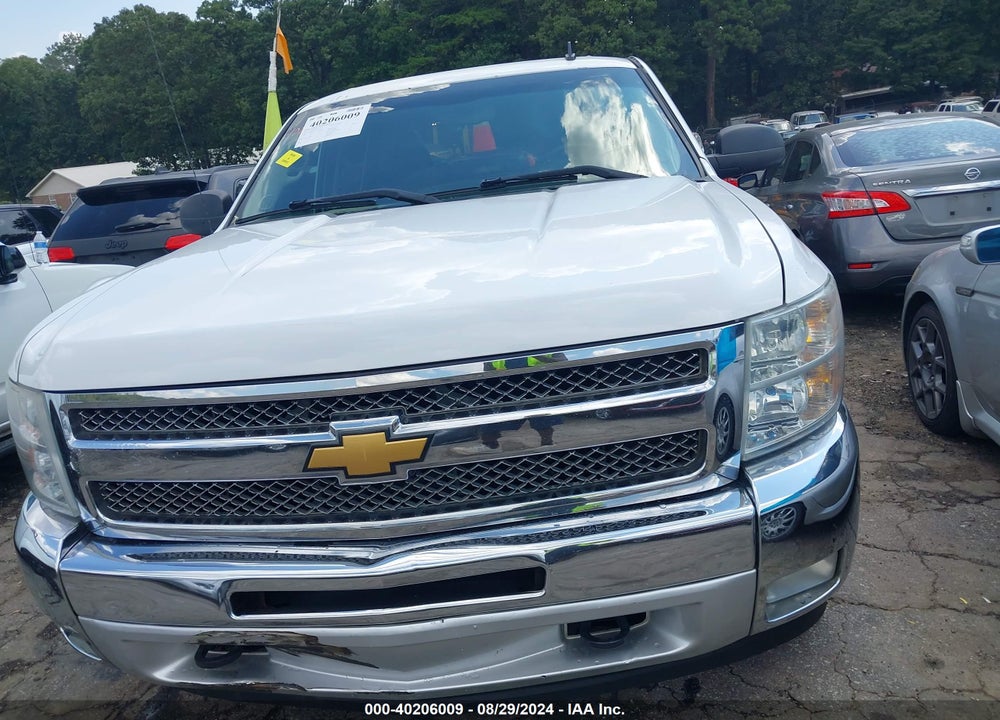 2012 CHEVROLET SILVERADO 1500 LT VIN: 3GCPKSE72CG247627