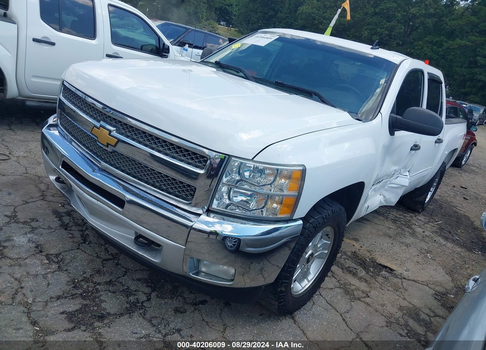 2012 CHEVROLET SILVERADO 1500 LT VIN: 3GCPKSE72CG247627