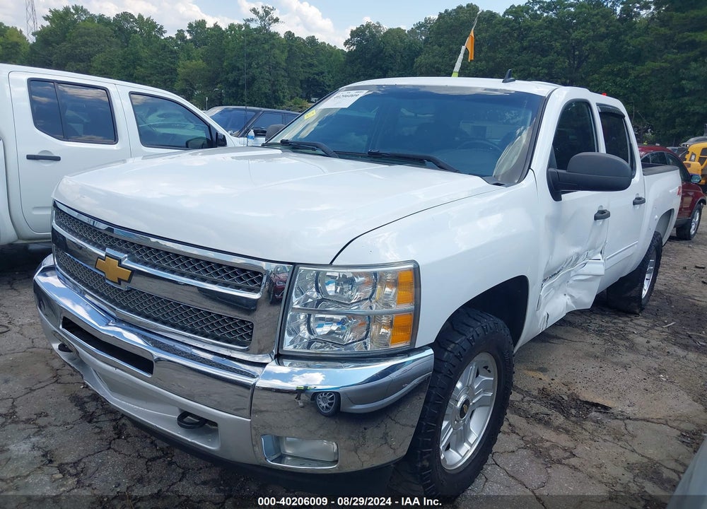 2012 CHEVROLET SILVERADO 1500 LT VIN: 3GCPKSE72CG247627
