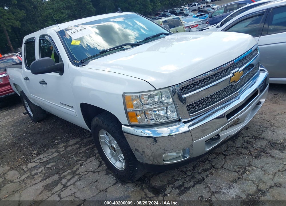 2012 CHEVROLET SILVERADO 1500 LT VIN: 3GCPKSE72CG247627