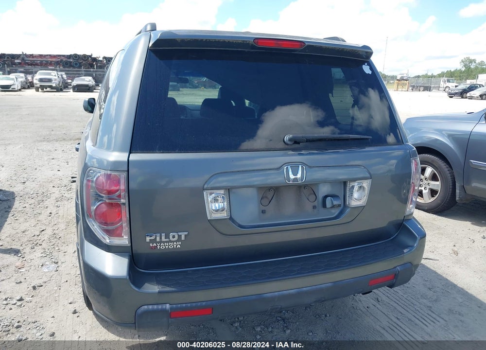 2007 HONDA PILOT EX-L VIN: 5FNYF28797B022928