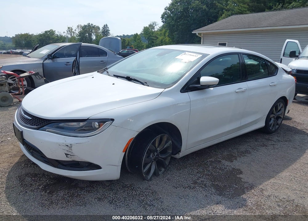 2015 CHRYSLER 200 S VIN: 1C3CCCDG6FN615861