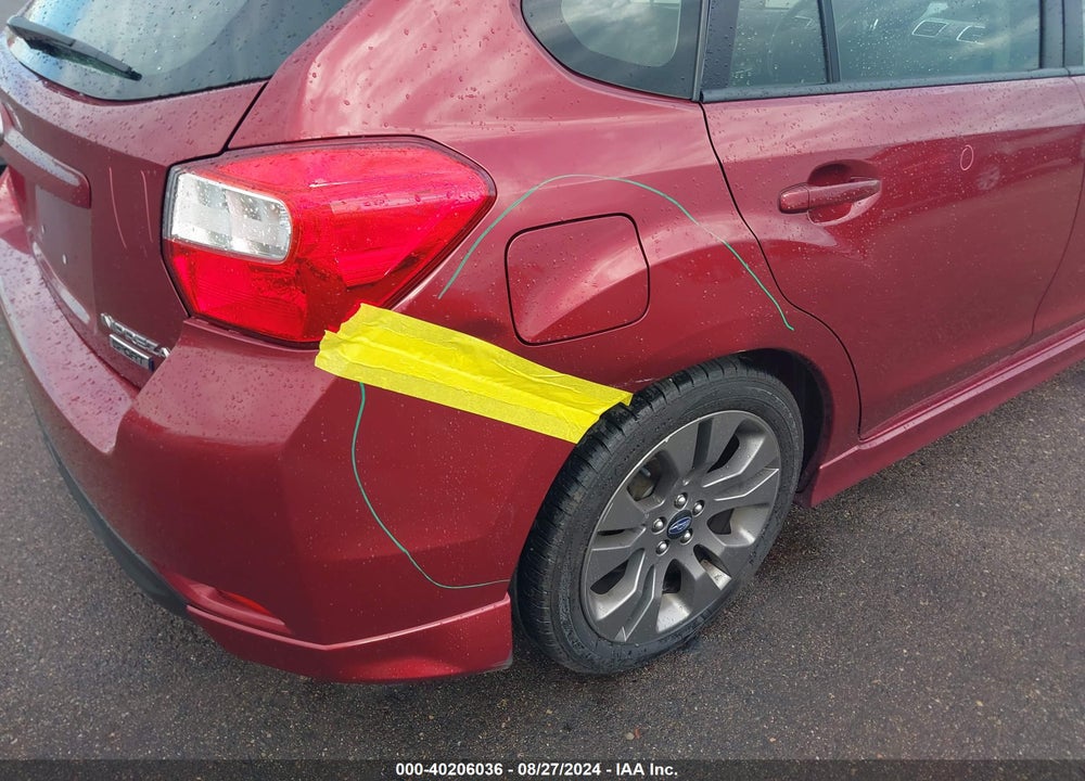 2015 SUBARU IMPREZA 2.0I SPORT PREMIUM VIN: JF1GPAT64FH205899