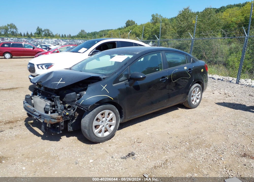 2014 KIA RIO LX VIN: KNADM4A3XE6398678
