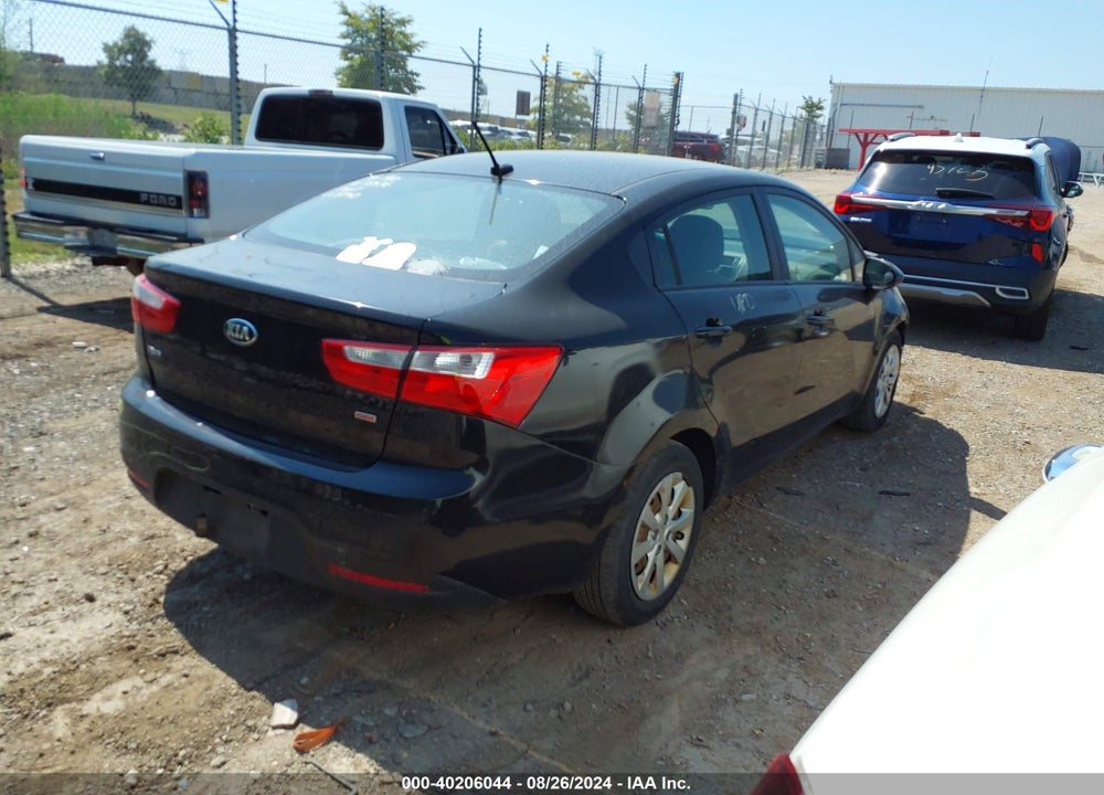 2014 KIA RIO LX VIN: KNADM4A3XE6398678
