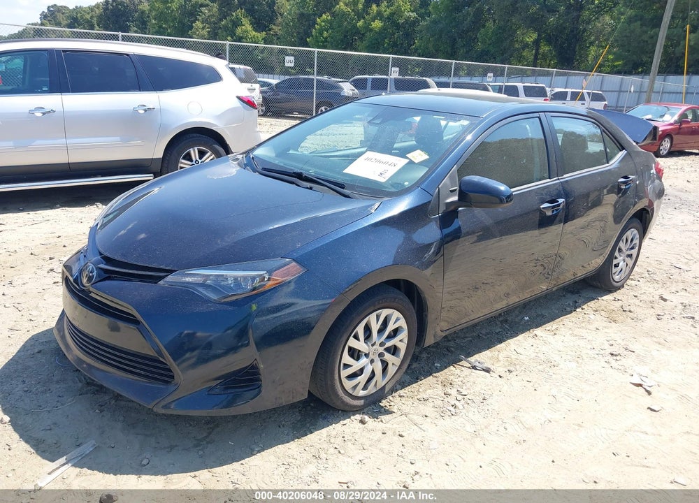 2019 TOYOTA COROLLA LE VIN: 2T1BURHE8KC207939