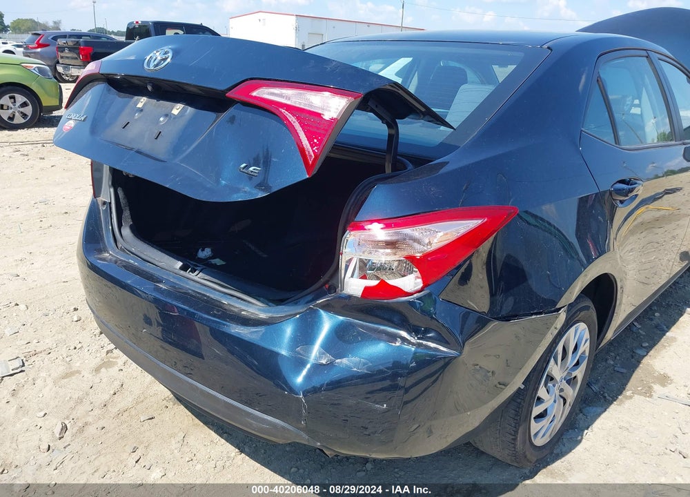 2019 TOYOTA COROLLA LE VIN: 2T1BURHE8KC207939