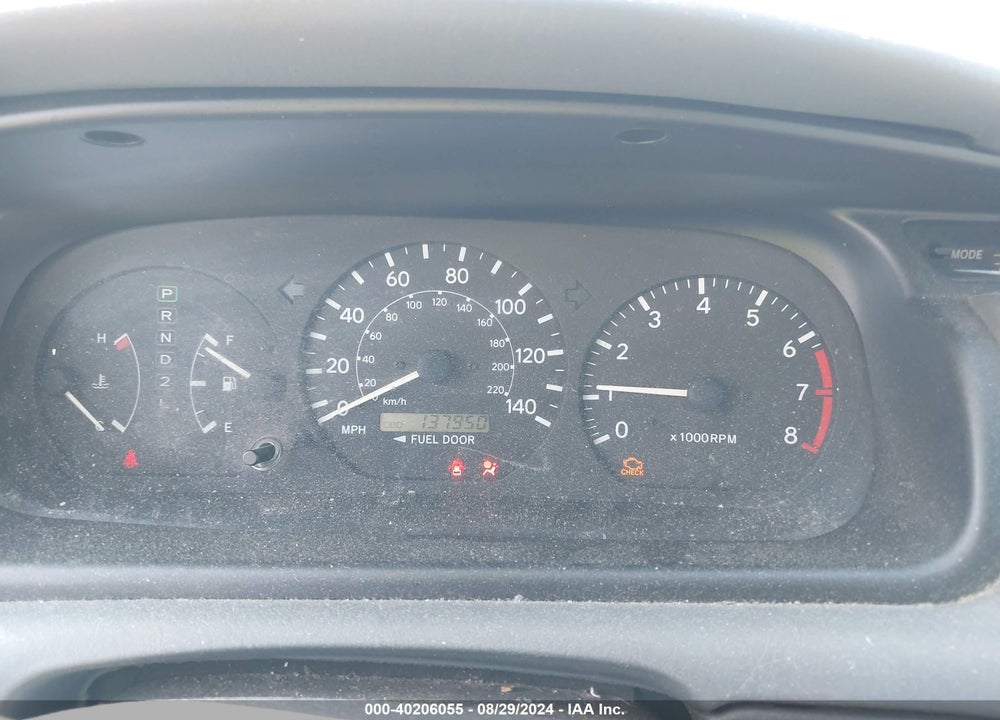 2001 TOYOTA CAMRY LE V6 VIN: 4T1BF22K51U125146