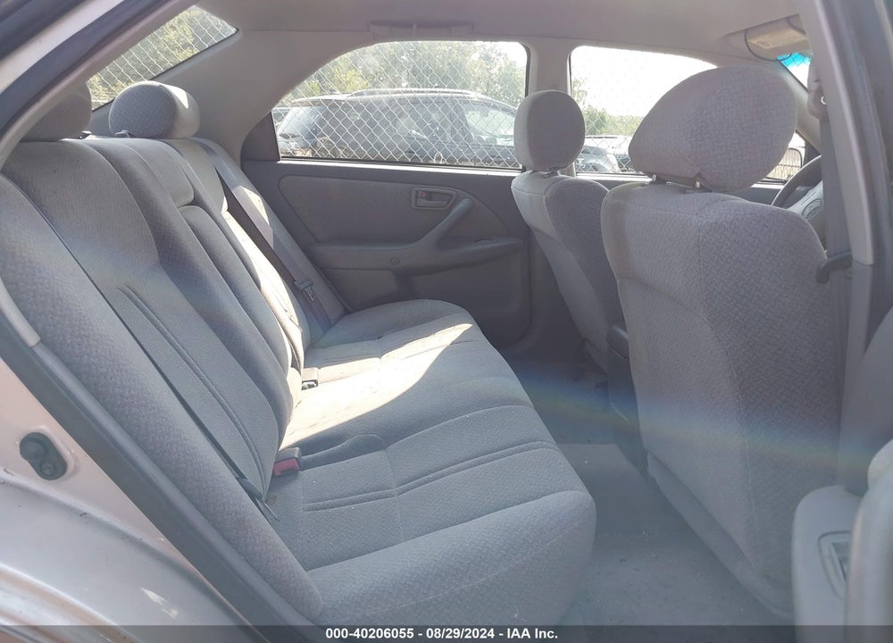 2001 TOYOTA CAMRY LE V6 VIN: 4T1BF22K51U125146