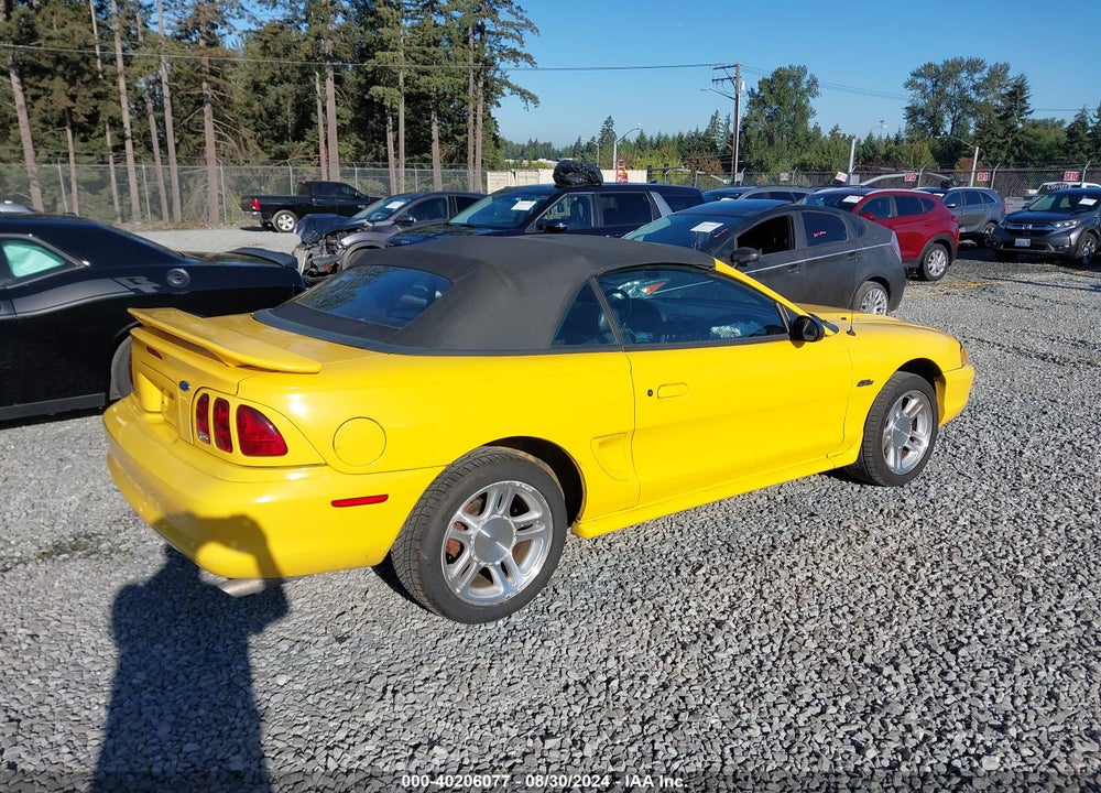 1998 FORD MUSTANG GT VIN: 1FAFP45X5WF139975