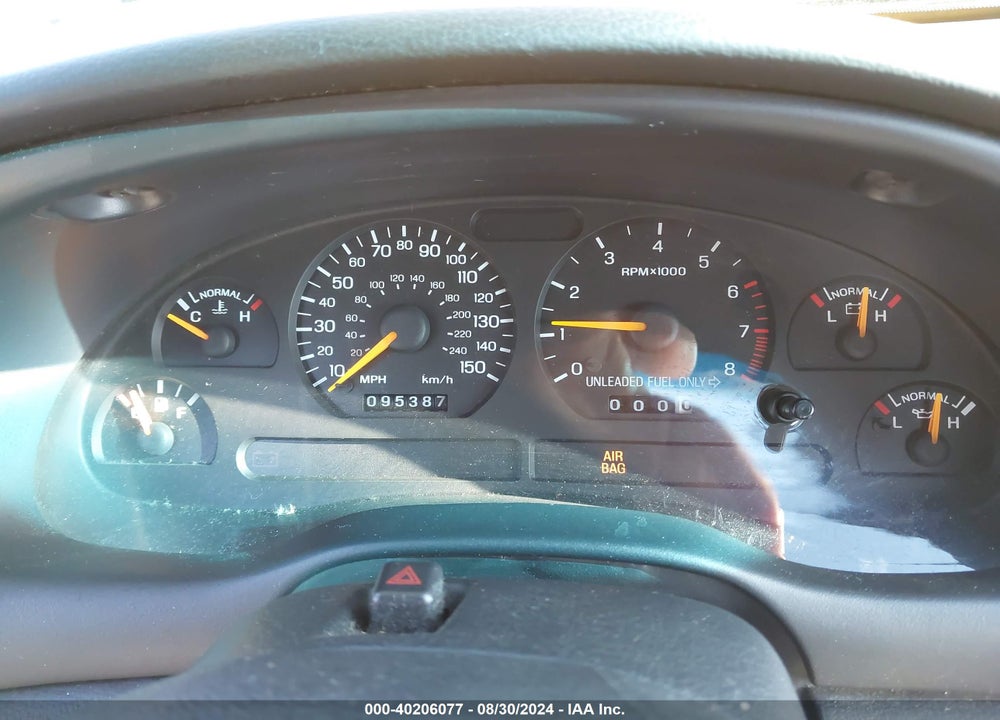 1998 FORD MUSTANG GT VIN: 1FAFP45X5WF139975