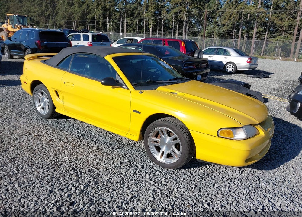 1998 FORD MUSTANG GT VIN: 1FAFP45X5WF139975