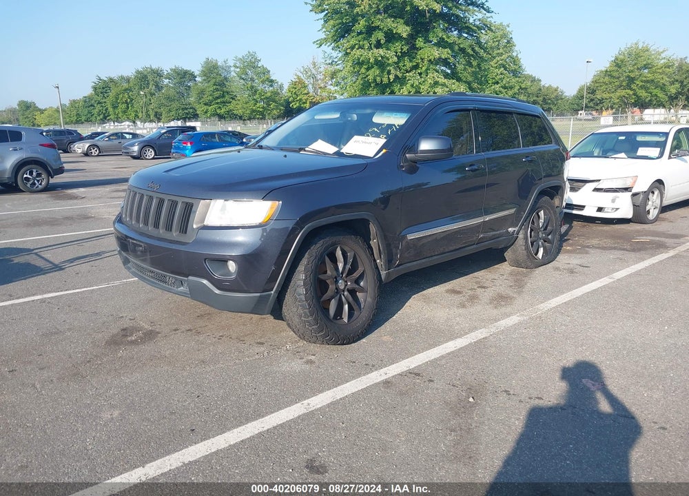 2012 JEEP GRAND CHEROKEE LAREDO VIN: 1C4RJFAG0CC208742