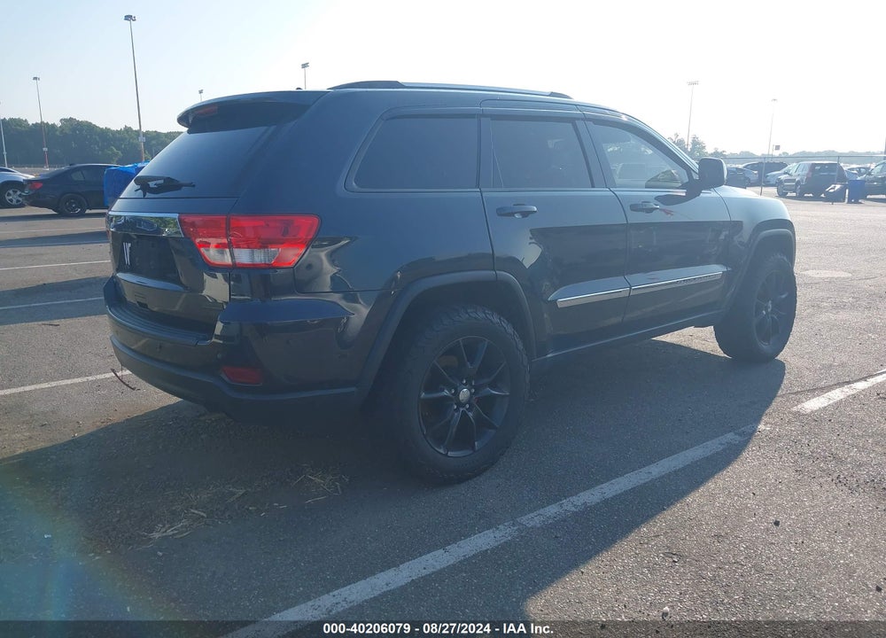 2012 JEEP GRAND CHEROKEE LAREDO VIN: 1C4RJFAG0CC208742