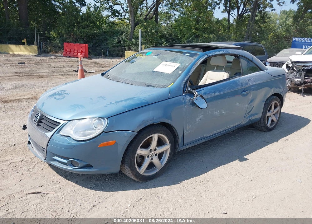 2007 VOLKSWAGEN EOS 2.0T VIN: WVWDA71F57V006822