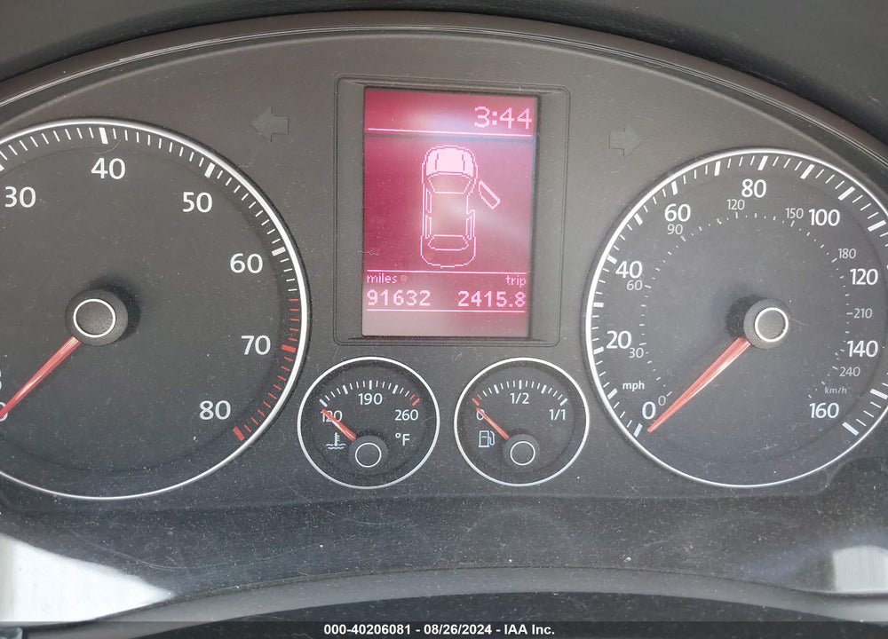 2007 VOLKSWAGEN EOS 2.0T VIN: WVWDA71F57V006822