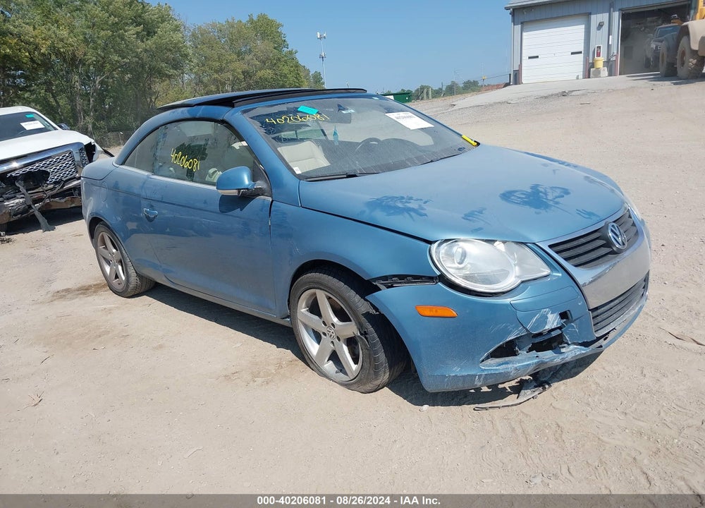 2007 VOLKSWAGEN EOS 2.0T VIN: WVWDA71F57V006822