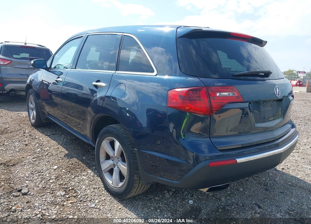 2013 ACURA MDX TECHNOLOGY PACKAGE VIN: 2HNYD2H45DH506655