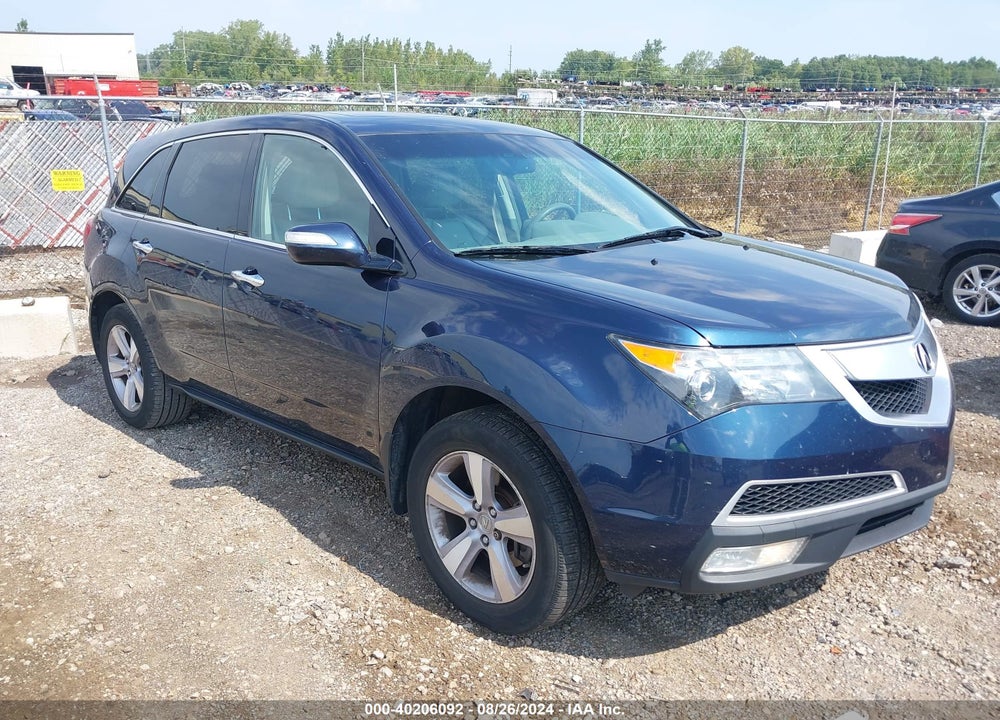 2013 ACURA MDX TECHNOLOGY PACKAGE VIN: 2HNYD2H45DH506655