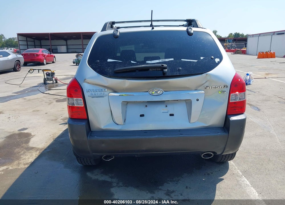 2008 HYUNDAI TUCSON LIMITED V6/SE VIN: KM8JN12D28U819314