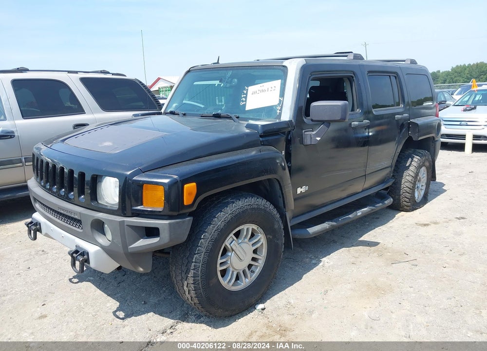 2009 HUMMER H3 SUV VIN: 5GTEN13E598102616