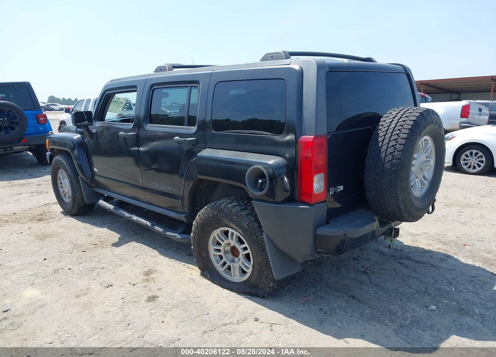 2009 HUMMER H3 SUV VIN: 5GTEN13E598102616