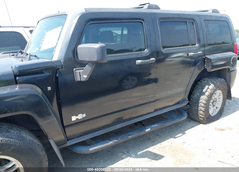 2009 HUMMER H3 SUV VIN: 5GTEN13E598102616
