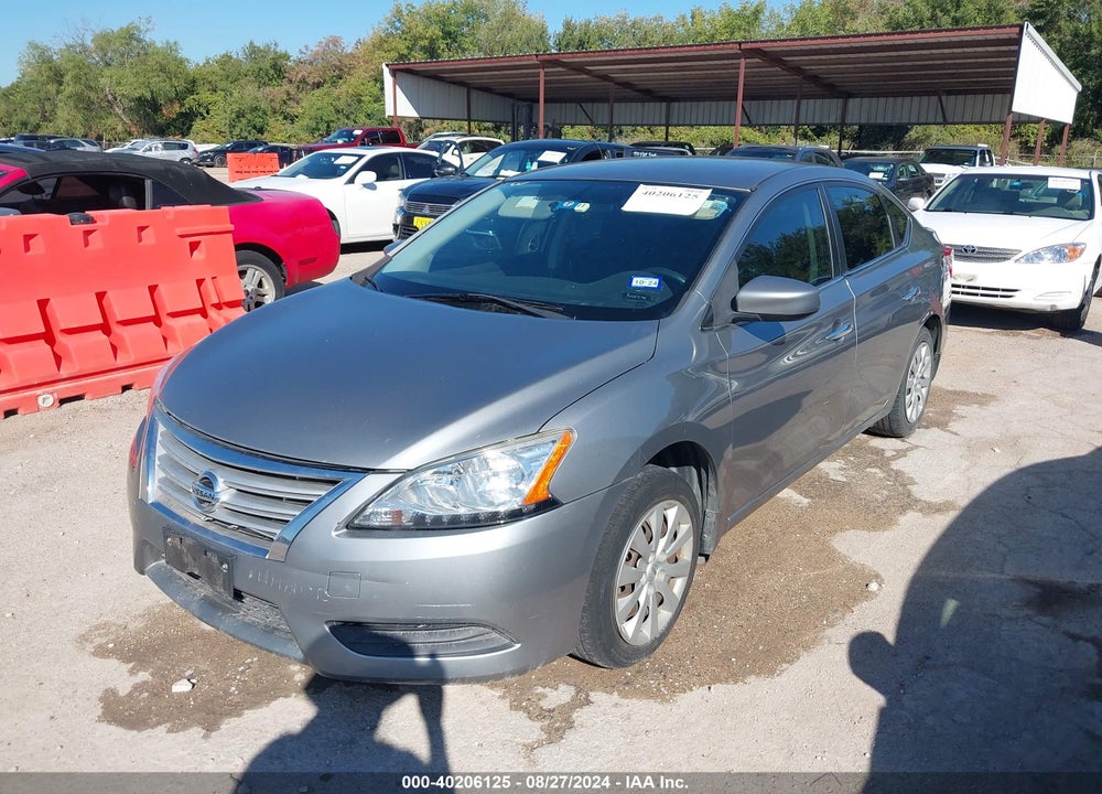 2014 NISSAN SENTRA SV VIN: 3N1AB7AP4EY327634