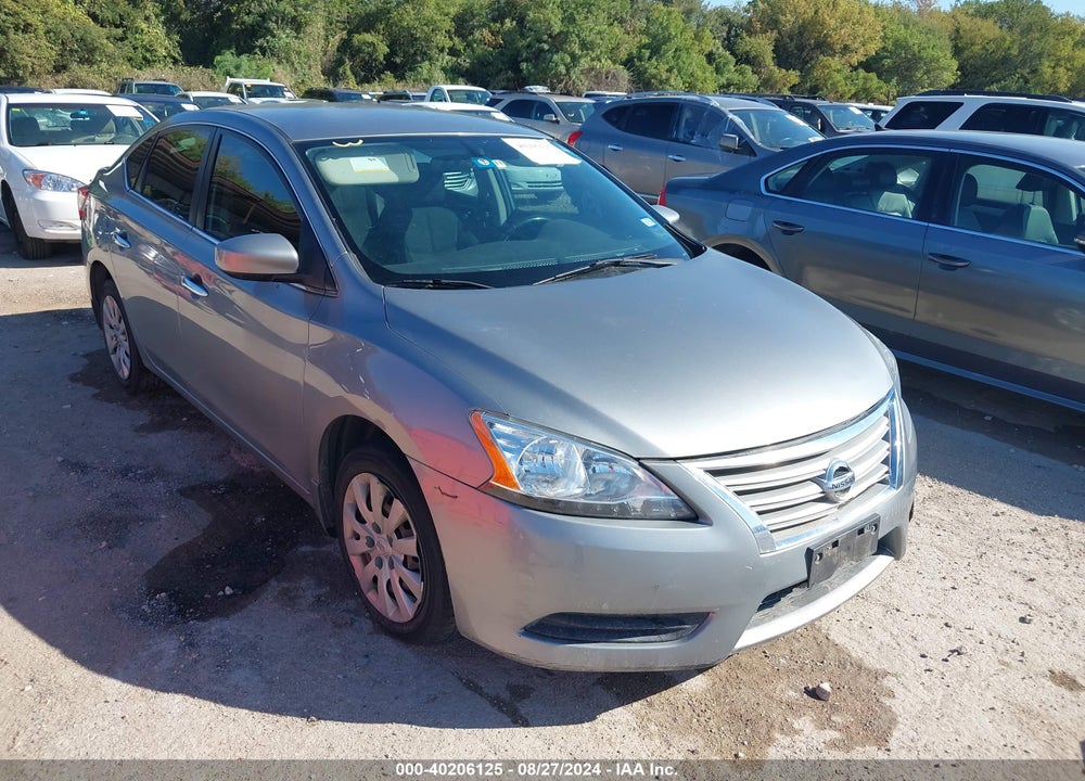 2014 NISSAN SENTRA SV VIN: 3N1AB7AP4EY327634