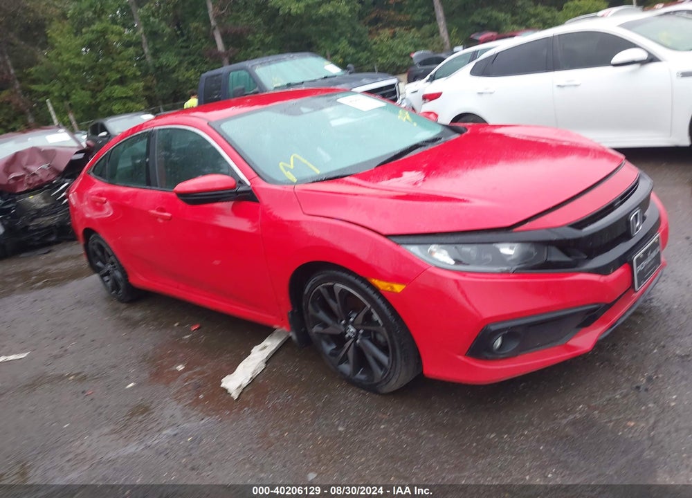 2020 HONDA CIVIC SPORT VIN: 2HGFC2F81LH555227