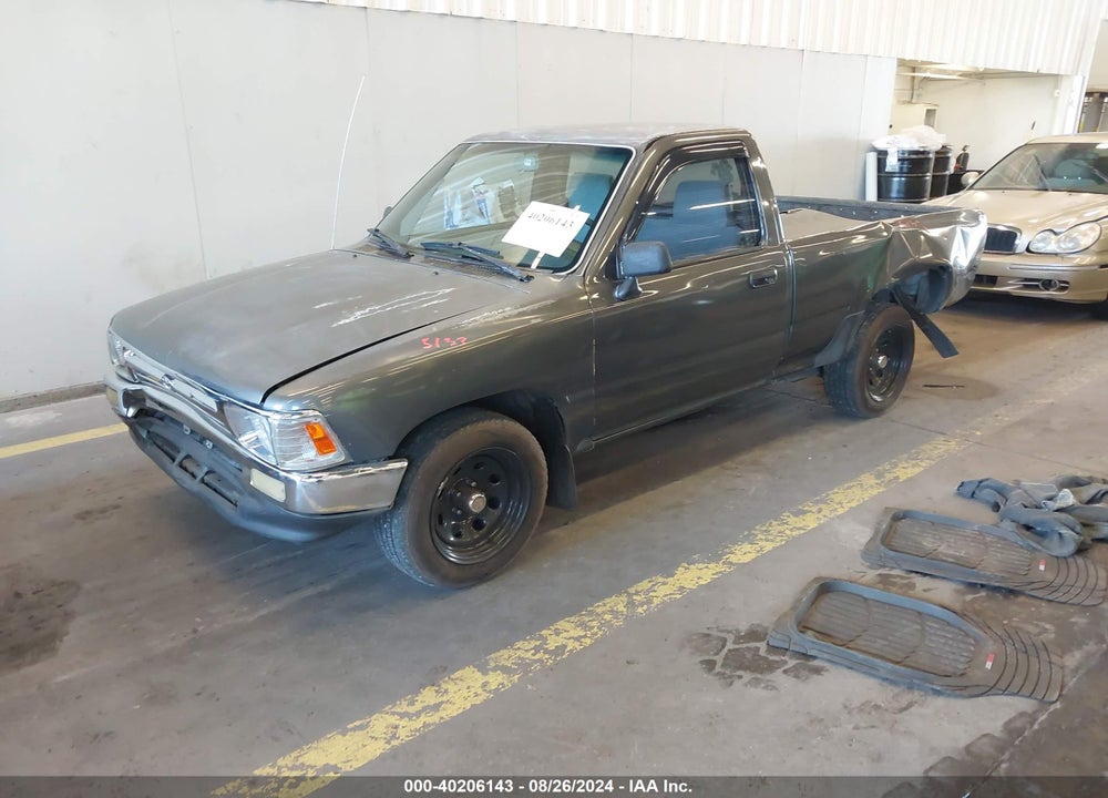 1992 TOYOTA PICKUP 1/2 TON SHORT WHLBASE STB VIN: 4TARN81AXNZ007762