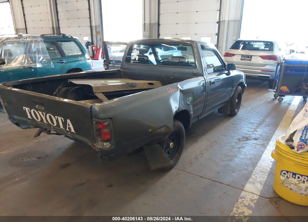 1992 TOYOTA PICKUP 1/2 TON SHORT WHLBASE STB VIN: 4TARN81AXNZ007762
