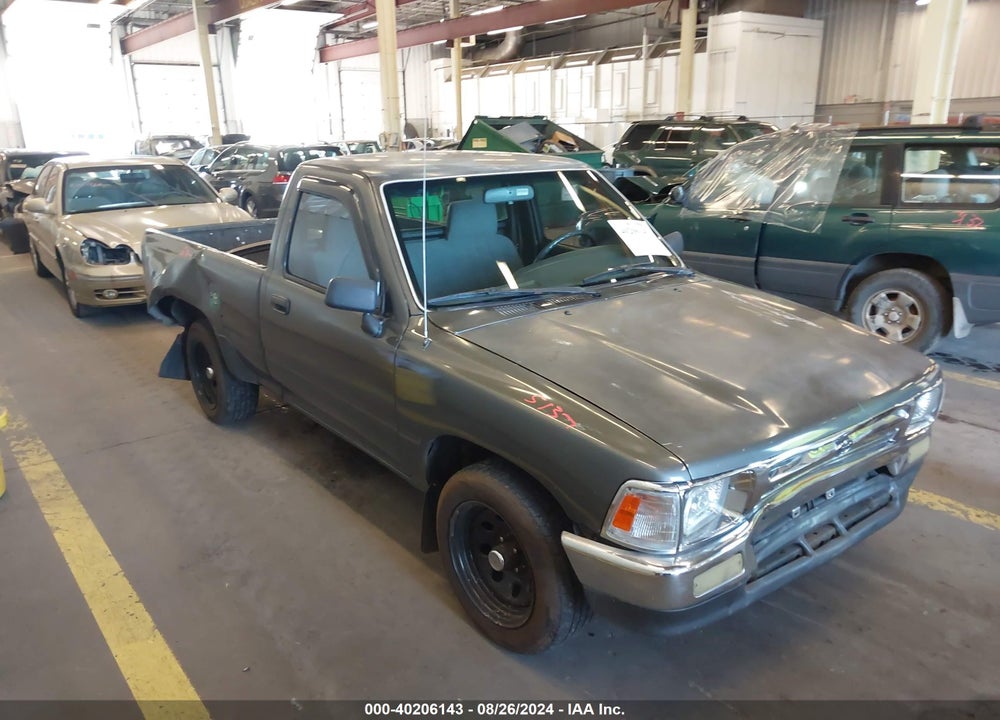 1992 TOYOTA PICKUP 1/2 TON SHORT WHLBASE STB VIN: 4TARN81AXNZ007762