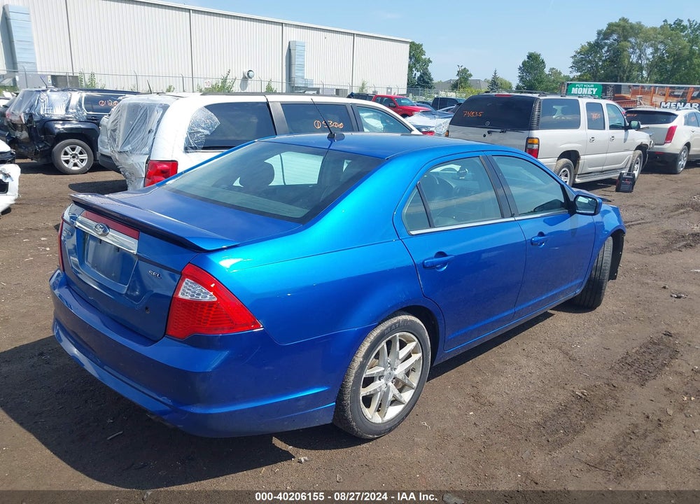 2012 FORD FUSION SEL VIN: 3FAHP0JA8CR106664