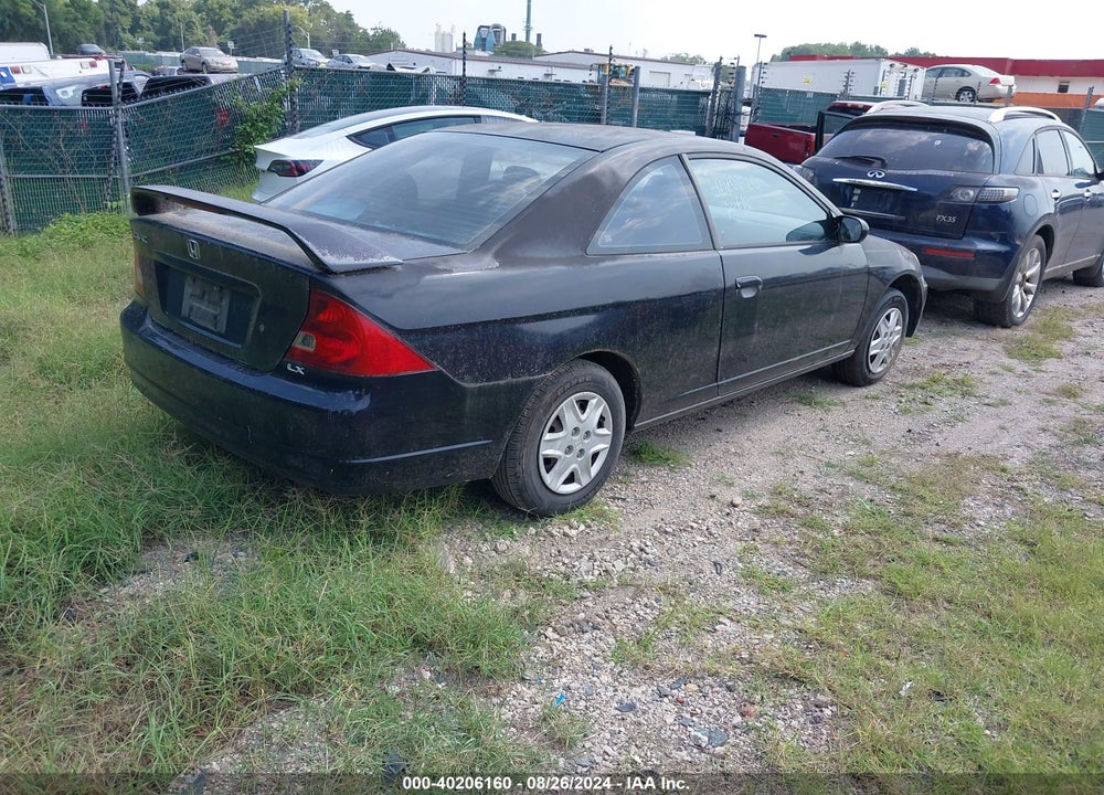 2003 HONDA CIVIC LX VIN: 1HGEM22563L057970