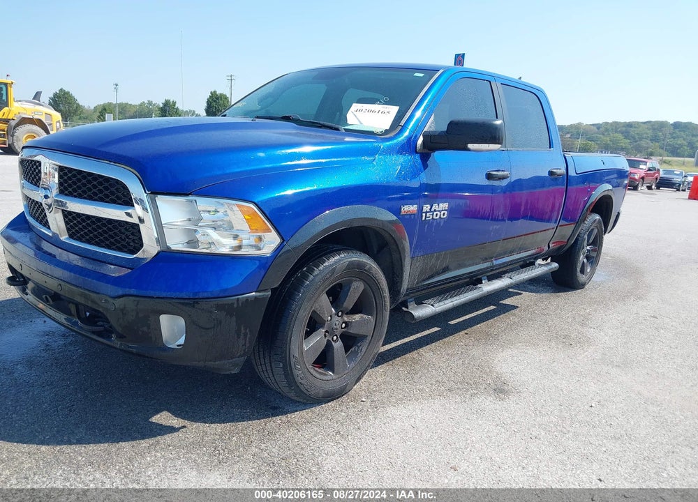2016 RAM 1500 OUTDOORSMAN VIN: 1C6RR7TT5GS303910