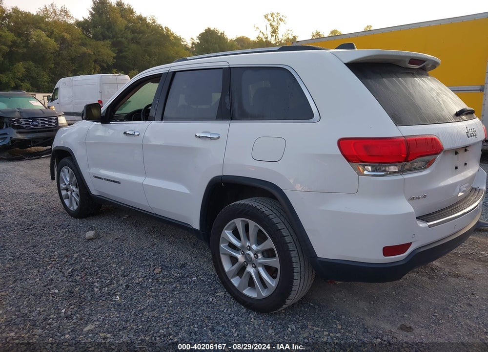 2017 JEEP GRAND CHEROKEE LIMITED 4X4 VIN: 1C4RJFBG1HC728129