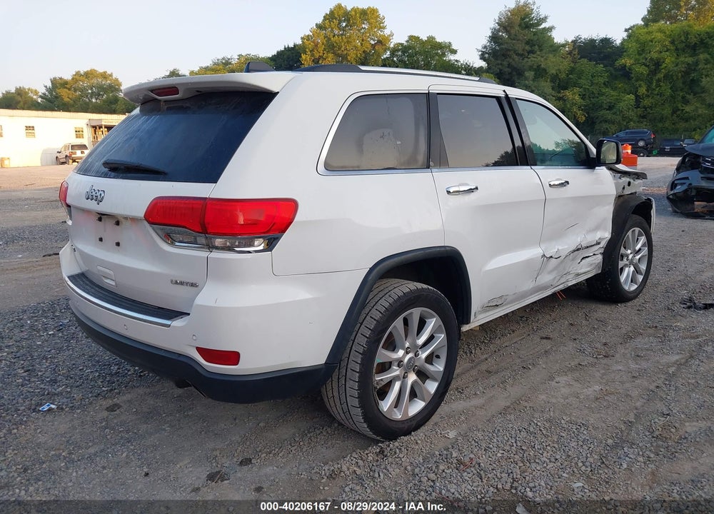 2017 JEEP GRAND CHEROKEE LIMITED 4X4 VIN: 1C4RJFBG1HC728129