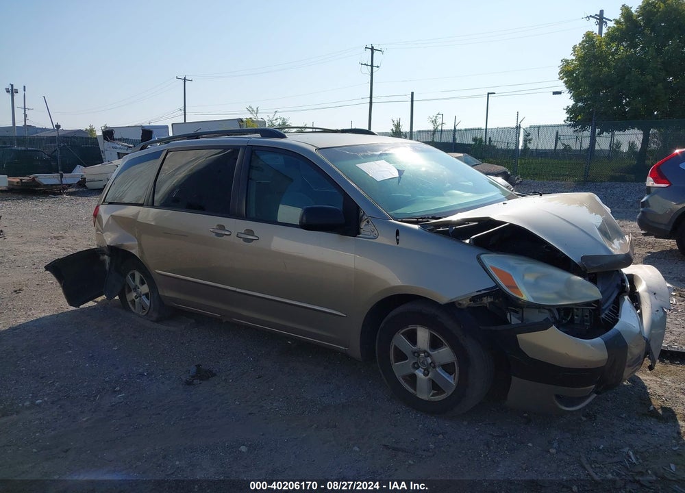 2005 TOYOTA SIENNA LE VIN: 5TDZA23C65S347164