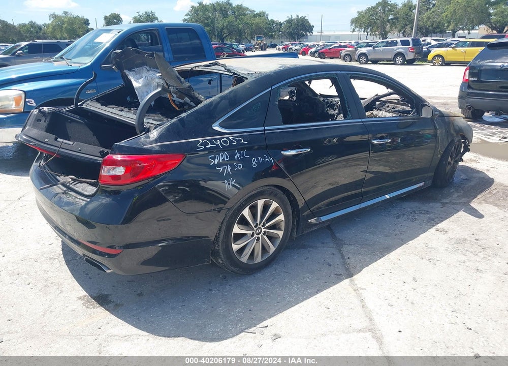 2016 HYUNDAI SONATA SPORT VIN: 5NPE34AF1GH337829