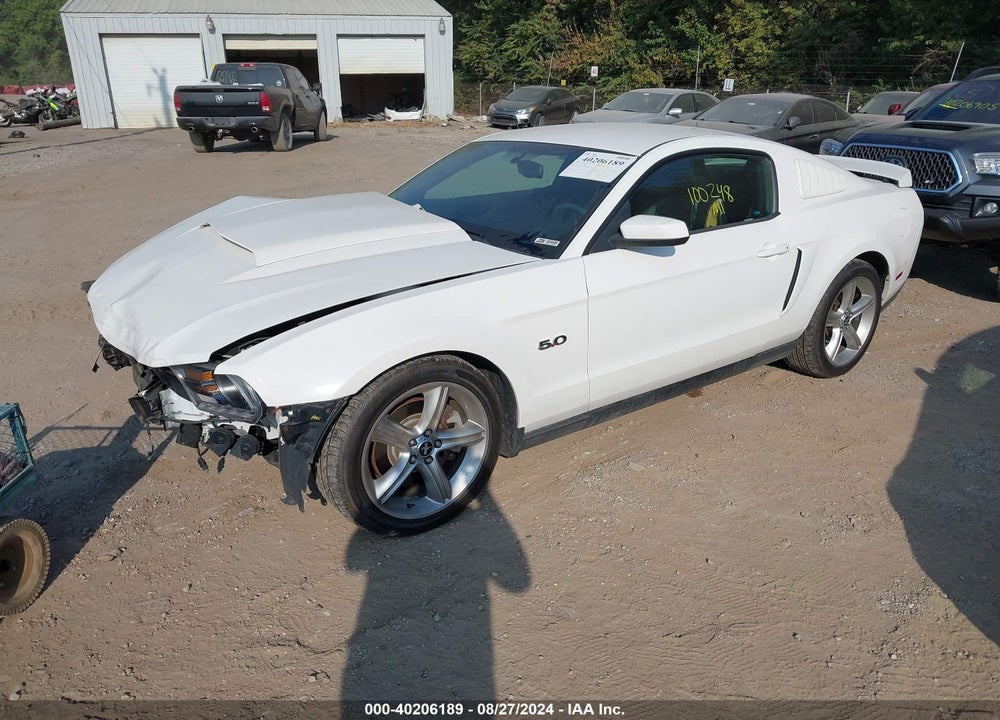 2012 FORD MUSTANG GT PREMIUM VIN: 1ZVBP8CF0C5255996